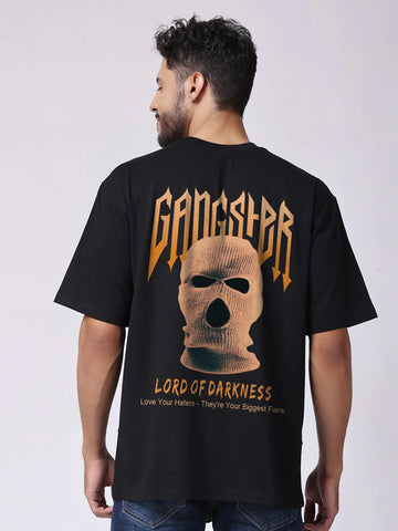 Men's Gangster'S Lord Oversized Graphic Tee - ArabianXports