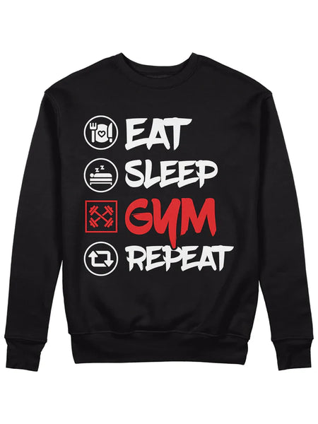 Eat Sleep Gym Repeat - ArabianXports